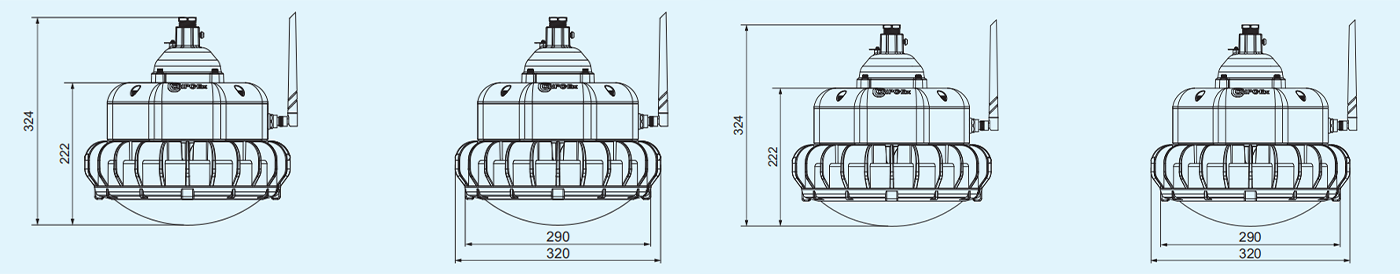 CN125 Smart Explosion-proof LED Light