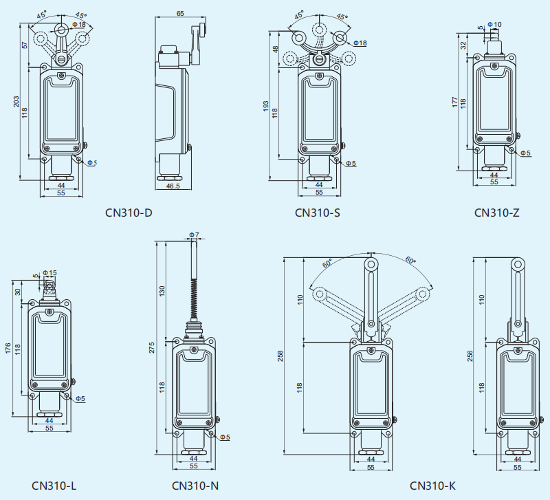 CN310 Explosion-Proof Limit Switch